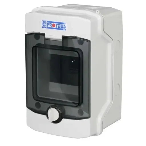 Proteus ENC654 IP65 4 Way Insulated Enclosure | DIN Rail | Outdoor