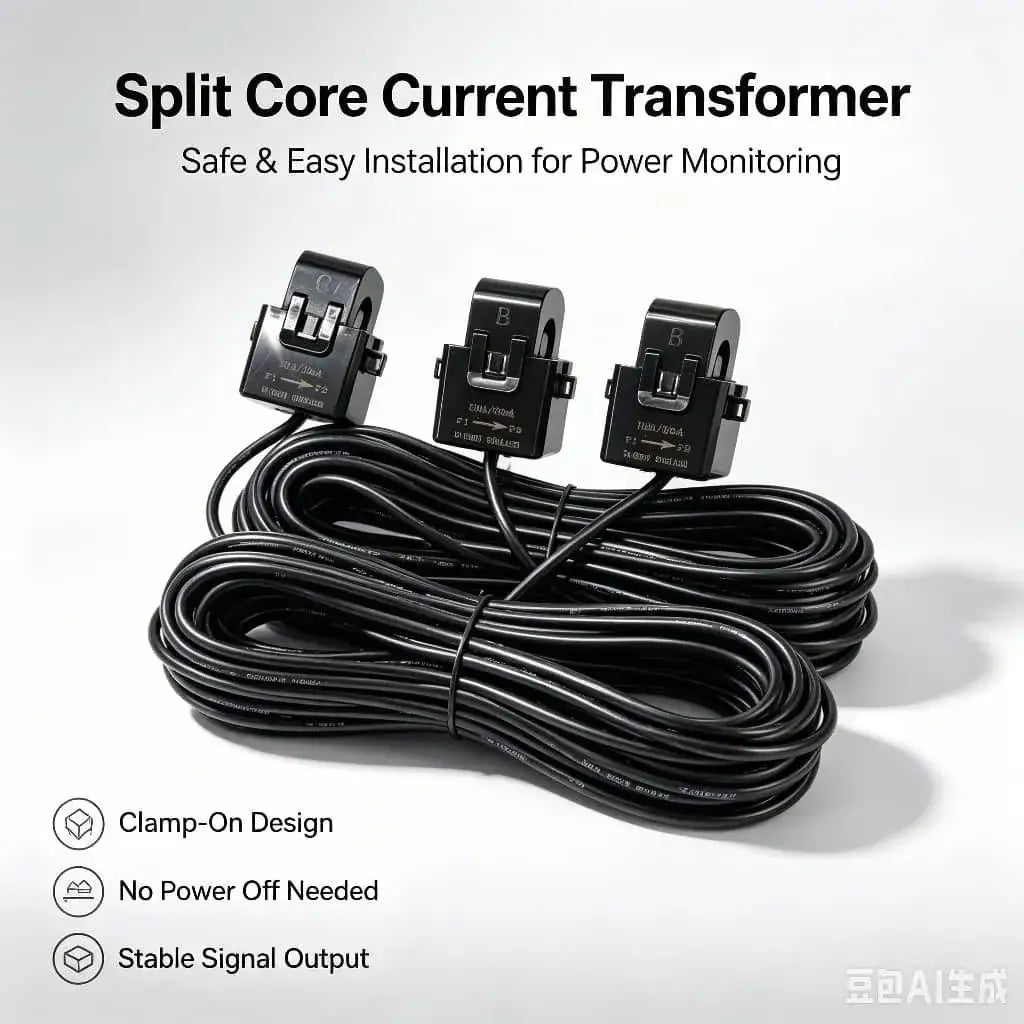 CT Clamp for EV Chargers | Dynamic Load Balancing Sensor