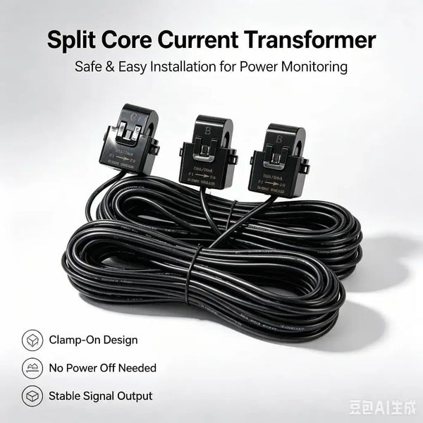 CT Clamp for EV Chargers | Dynamic Load Balancing Sensor