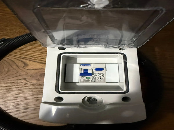 Proteus Pre-Wired 40A EV Distribution Board | Type A RCBO | IP65