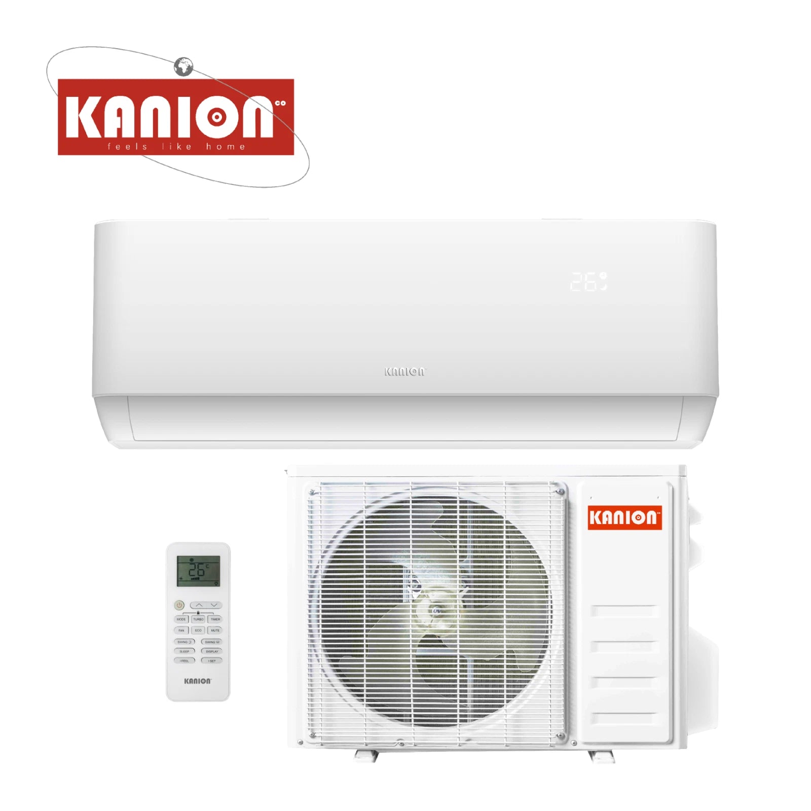 Kanion Multi-Split Air Conditioner & Heating | 18,000 BTU | 2 Rooms Main image